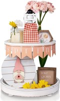 Tiered Tray Decor Set for Spring