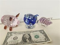 Glass Pigs, Paperweights or just fun