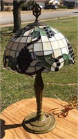 Vintage Tiffany STYLE Table Lamp