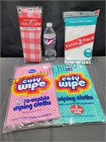 Table Cloths & Cleaning Cloths