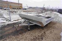 2012 Triton aluminum double skidoo trailer