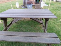 6ft PRESSURE TREATED PICNIC TABLE