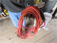 50FT EXTENSION CORD AND A SMALLER EXTENSION CORD
