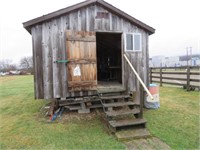 12FT X20FT SHED - WITH STAIRS AND RAMP