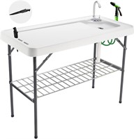 Folding Fish Cleaning Table Portable