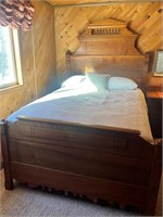 Full Size Bed Set w/ Sealy Mattress