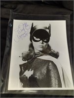 "BATGIRL"  / YVONNE CRAIG AUTOGRAPHED PHOTO