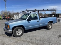 1997 Chevy 2500 Pick Up Truck W Ladder Rack