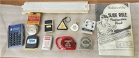 Lighters, Tape Measures, Slide Rule