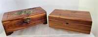 Cedar Jewelry Boxes (2) One is Lane