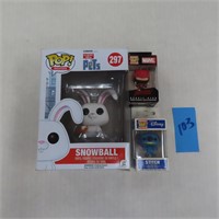 Pop! incl. Snowball From Pets, Daredevil