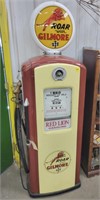 Gilmore Red Lion Gas Pump