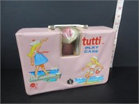 1965 TUTTI-BARBIE DOLL WITH CASE & SOME CLOTHES