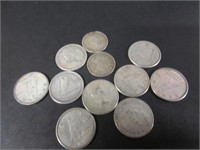 LOT OF CANADIAN SILVER DIMES