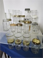 Canning Jars, Pints, Jelly, quart,