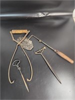 Collection of vintage household tools
