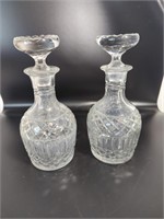 Oil and vinegar glass containers