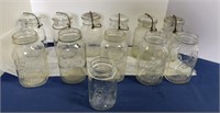 Ball Canning Jars, some glass lids