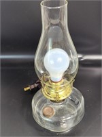 Wired oil lamp