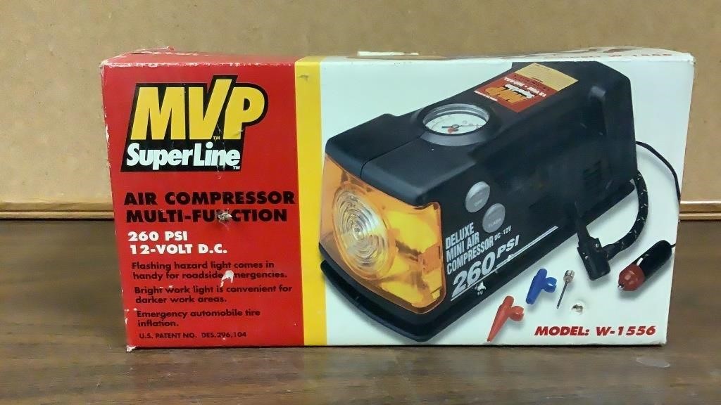 MVP SuperLine air compressor 260 psi 12- volt