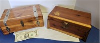 Cedar Jewelry dresser boxes (2)