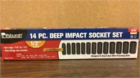 Pittsburgh 14piece Deep Impact Socket Set 1/2