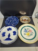 Collection of four plates