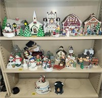 Asmt of Christmas and Holiday Decor, Items