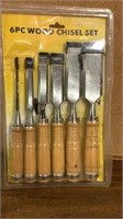 6 Pf Wood Chisel Set New in package