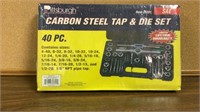 Pittsburgh Carbon Steel Tap & Die Set SAE 40 pc