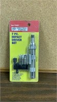 Central Force 7 piece Impact Driver Set New