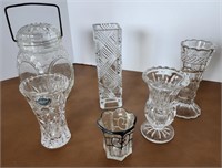 Glass Vases, Toothpick holder,