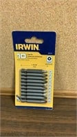 Irwin 10 piece power bits New