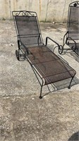 Metal Outdoor Chaise Lounge
