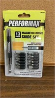 Performance 13 piece Magnetic Drive Guide Set