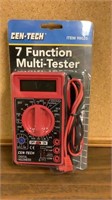 Cen-Tech 7 Function Multi-Tester New