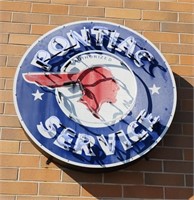 Pontiac Service Sign,