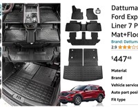 Dattumar Floor Mats Compatible 2021-2023 FORD