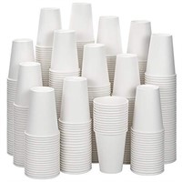 AOZITA [460 Pack] 12 oz White Paper Cups,