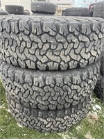 3 BF Goodrich All-Terrain tires: LT 275/60 P 20