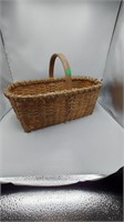 Vintage splint handle basket