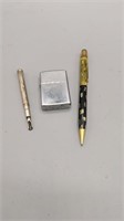 Zippo & pen &pencil