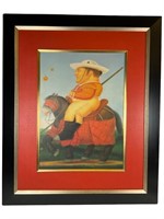 Framed Image of Picador Painting