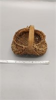Vintage miniature gathering basket