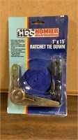 HDC Homier distributing inch by 15 foot ratchet