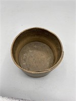 Antique handmade wood bowl