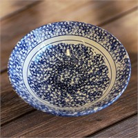 Himark Blue and White Pasta Serving Bowl