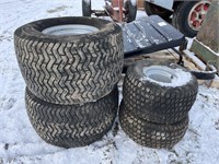 4 lawnmower tires