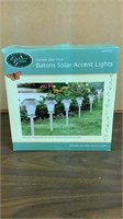 Enchanted Garden stainless steel finish, batons,