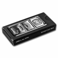 1 Kilo Silver Bar - Germania Mint (1000g)